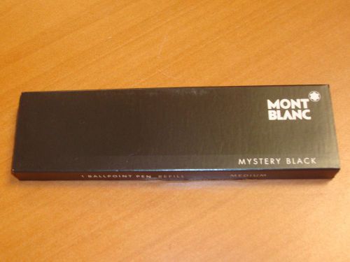 Montblanc  Ballpoint Mystery Black Refills Medium Point 105150