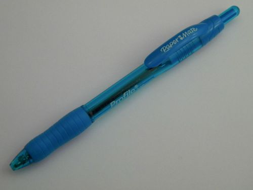 PAPERMATE PROFILE Ink Pen AZURE BLUE - Genuine Paper Mate Rollerball