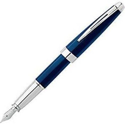 Cross Aventura Fountain Pen AT0156S-2MS Blue / Chrome