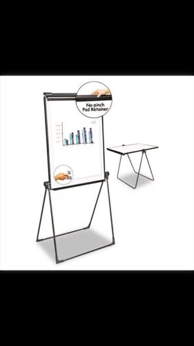 Universal One Foldable Double Sided Dry Erase Easel, 28.5 x 37.5, - UNV43030