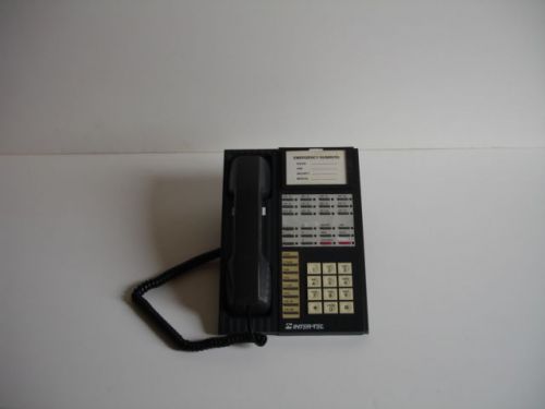 Inter-Tel GLX Plus 612.4300 Black 6 Button Standard Phone