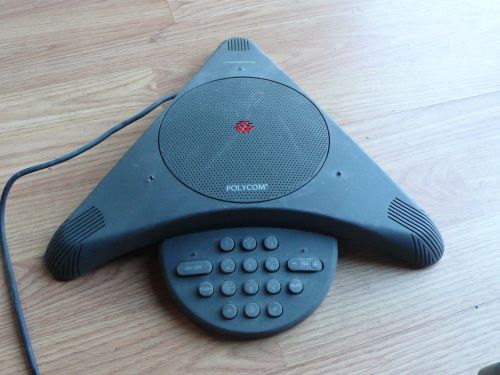 Polycom Soundstation 2201-03308-001 Conference Phone with Wall and Phone Modules