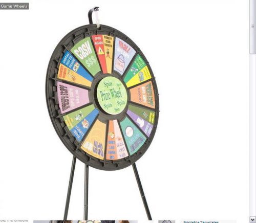 Prize raffle wheel spin clicker is of fortune right roulette for sale