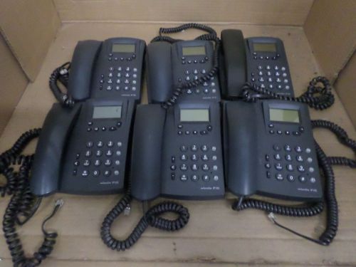 LOT OF 6 SWISSVOICE IP10S BUSINESS PHONE TELEPHONE HANDSETS WITH ADAPTERS T6