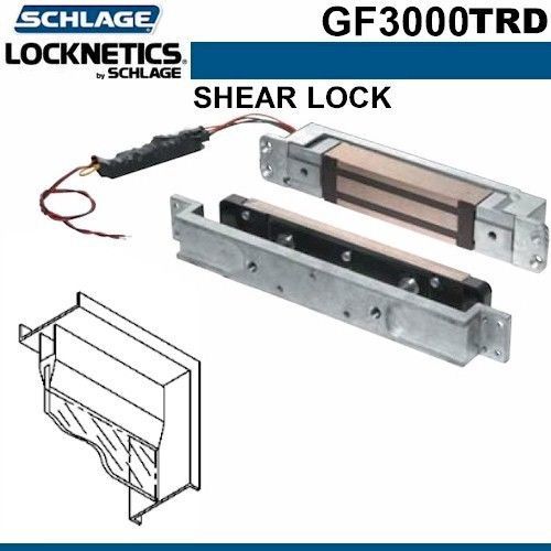 Schlage GF3000 TRD Shear Lock (Top Rail Door)