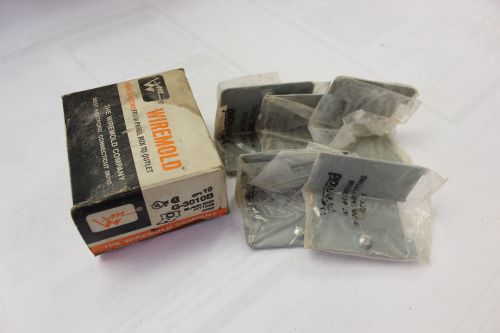 Wiremold G3010B Blank End Fitting Gray **NEW Box of 5**