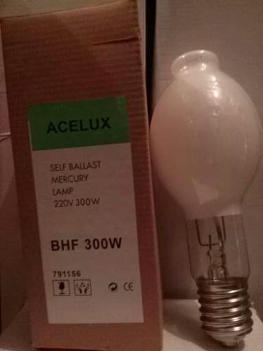 Acelux BHF 300W 220 Volt Self Ballast Mercury Light Bulb 791156 Marine Light