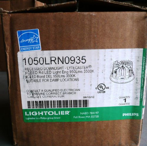 Lightolier 1050lrn0935 recessed downlight lytecaster xceed rd led 5&#034;light engine for sale