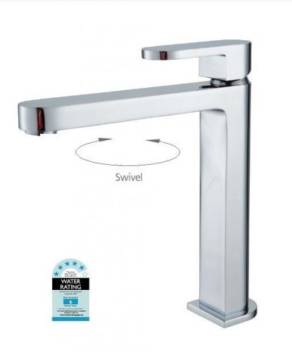Designer ECCO Oval Swivel Kitchen Laundry Basin Sink Flick Mixer Tap Faucet