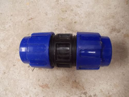 Cepex Plastic Piping Systems Performance Series, 63x63 Coupling 01554
