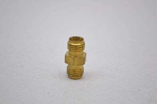 SWAGELOK BRASS 7/16IN THREAD BULKHEAD UNION FITTING D430518