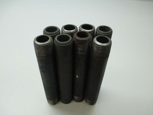 Lot 8 new assorted oywa/sa106bsch80 1/2 5in length 1/2in thread nipple d392048 for sale