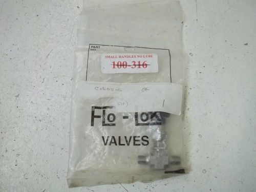FLO-LOK 100-316 VALVE *NEW IN A FACTORY BAG*