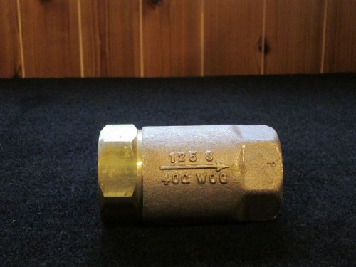Apollo 1-1/4&#034; npt ball-cone check valve cvb-114, 61-100 series, bronze for sale