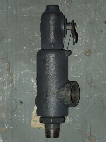 3/4 x 1&#034; kunkle 264p-d01 safety relief valve, set at 360 psig for sale