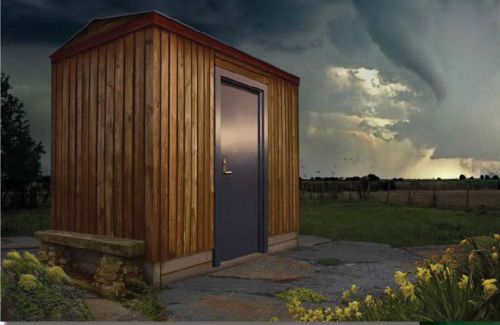 Nusafe above ground tornado/storm shelter kit - designed for 250 mph wind, for sale