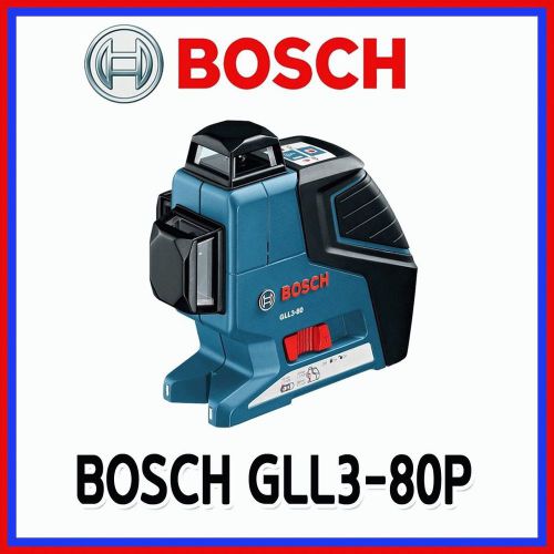 Bosch gll 3-80 p professional 360° vertical and horizontal line laser level for sale