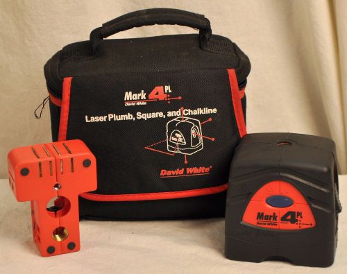 David White Mark 4PL Laser Level -- No Reserve &amp; Free Shipping