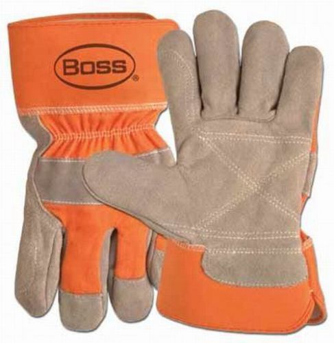 Boss premium work gloves double leather palm xxlarge 20114 for sale