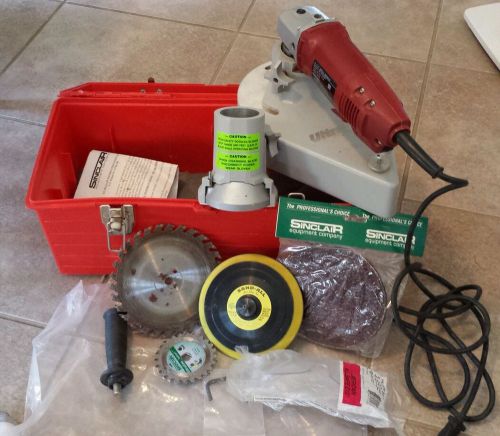 Sinclair ultra saw door jamb saw toe kick angle grinder w/ case flooring for sale