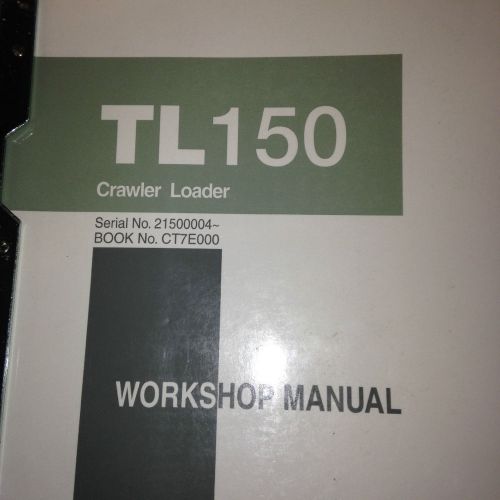 Takeuchi TL150 Loader Original Workshop  Manual
