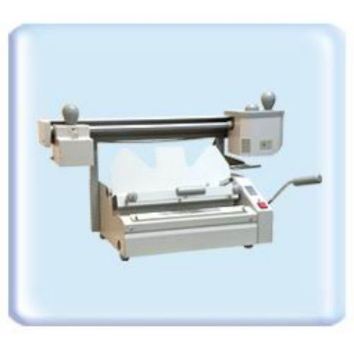 Hot melt glue book binder perfect binding machine with roughener unit 18inch for sale