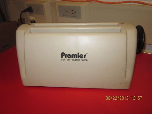 Premier Letter Folder P6200 - POWERS ON BUT DOESNT FOLD CORRECTLY - NO PWS