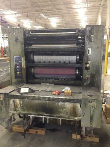 Harris Offset Single Colour Printing Press Machine Used