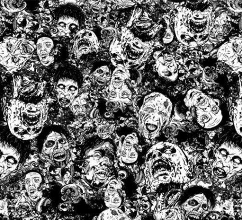 UNDEAD ZOMBIES HYDROGRAPHICS WATER TRANSFER PRINTING FILM