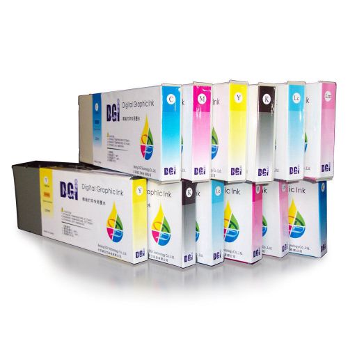 Dye ink cartridge compatible with epson stylus7600/9600 * 7pcs for sale