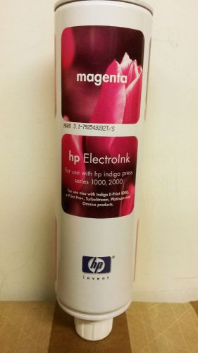 HP Indigo Electroink Magenta individual Cans 1000,2000 Series CMYK electro ink