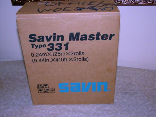 Genuine Savin Master Type 331 (2 Rolls)