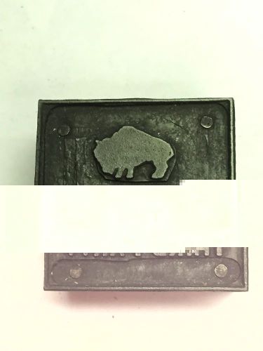 The Third Party with Buffalo Political Party ~ Printer&#039;s Letterpress Type Block