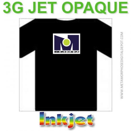 3g jet opaque heat transfer paper 8.5x11 (25 sheets) for sale
