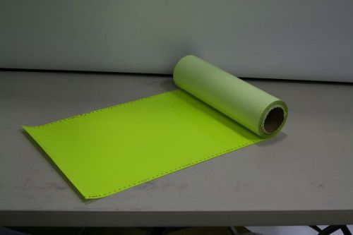 Stahls&#039; fashion-film punched heat transfer vinyl - neon yellow - 15&#034; x 40 yards for sale