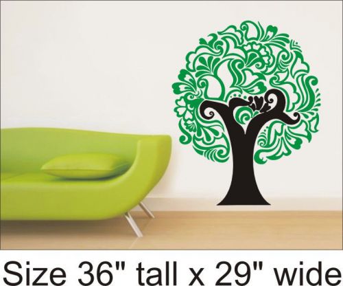 Creative Tree Bedroom Drawing Room Vinyl Sticker Decal Decor F A C - 1191 F