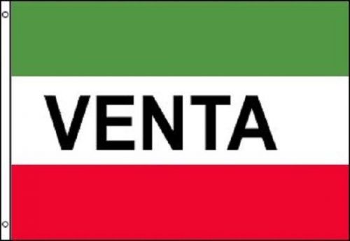 VENTA Flag Sale Banner Advertising Pennant Bandera 3x5 Indoor Outdoor New