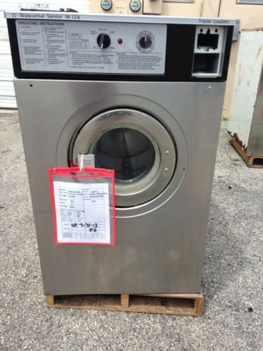 Wascomat w124   3 phase  208-240 volt 60hz coin drop for sale
