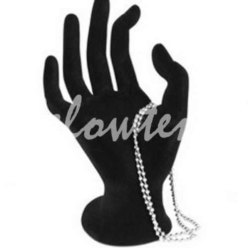 Ring Velvet OK Organizer Style Ring Hand-shaped Jewelry Display Stand Holder