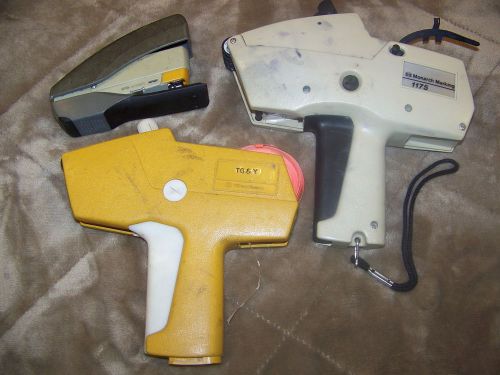 Monarch Pricing gun 1175 3-line &amp; Monarch 1170 1-line