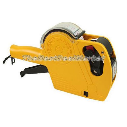 Price gun retail store pricing tag display labeler 1roll label 1extra ink yellow for sale