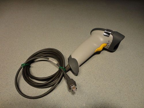 Symbol LS2208 Handheld Barcode Scanner Network Cable Untested As Is