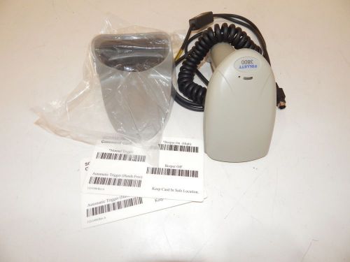 f004) Follett IT3800 Wired Point Of Sale Retail POS PS/2 Barcode Scanner