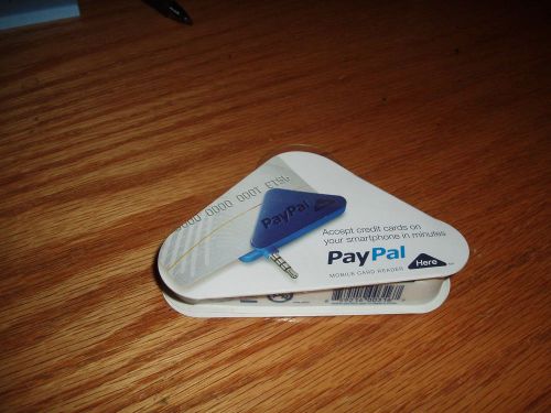 Paypal mobile card reader credit card reader NIB