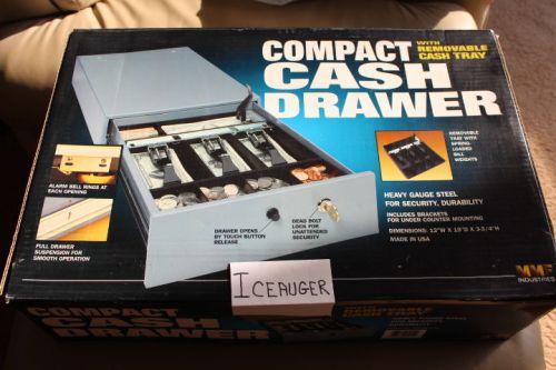 NEW Compact Cash Drawer w/removable cash tray unopened NIB Made in USA