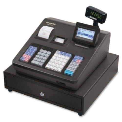 Sharp xea407 cash register, 7000 plu,40 clerks,99 depts - see refurb option for sale