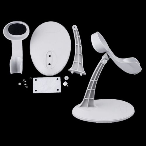 Barcode Scanner Cradle Holder Stand for Acan 9800 Barcode Scanner White