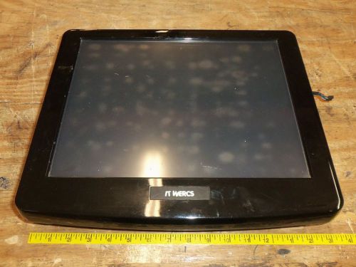 Posiflex ks-6315 pos terminal w/celeron@1ghz/no ram/0hdd untested as-is no stand for sale