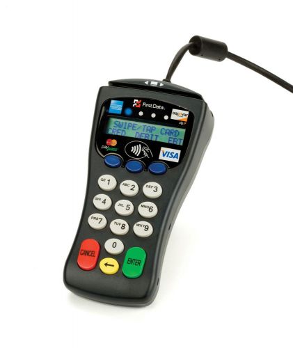 Firstdata fd30 contactless pinpad compatible with fd200, fd300, &amp; more! for sale