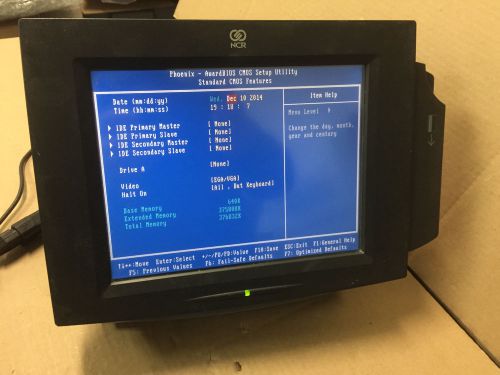 NCR 7443-1010-8801 20 POS Terminal Cash Register Touch Screen System